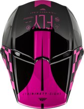 Load image into Gallery viewer, Yth Kinetic Lite Rival Helmet Gloss Black/Pink Yl