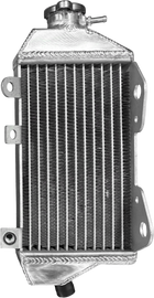 Fire Power Radiator Right Yam 57-304R engine component, showing the radiator with mounting points and connection ports.
