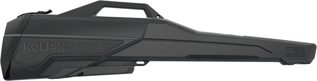 Kolpin Stronghold Gun Boot with impact liner, rugged motorcycle or ATV luggage case with secure latch and protective padding.
