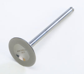 ProX Racing Parts titanium steel exhaust valve conversion set for Suzuki engine, detailed close-up of valve components.