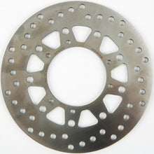 Load image into Gallery viewer, EBC Motorcycle Brakes street rotor 155-6067 with ventilated design and mounting holes, showcasing the durable brake rotor.