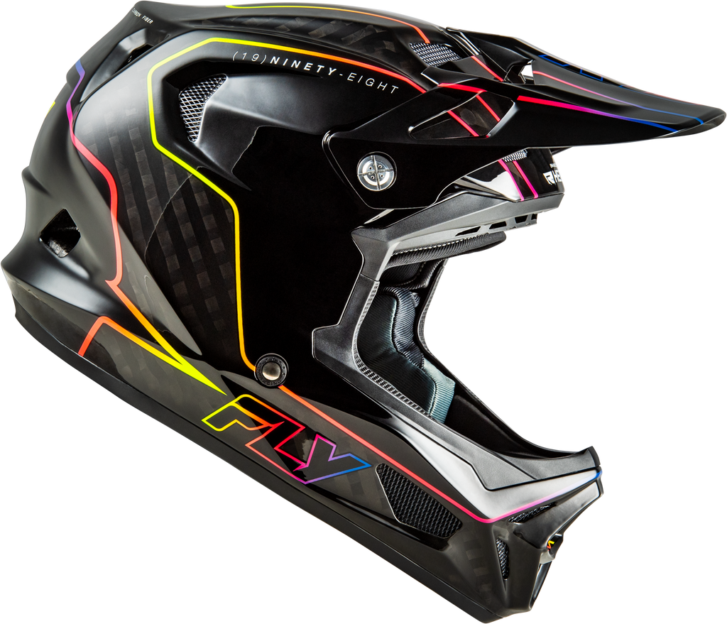 Yth Werx R Flow Carbon Hlmt Black Carbon/Black/Multi Yl