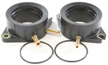 Load image into Gallery viewer, K&amp;L Carburetor Boot and Holder for intake, fuel system, with rubber components and mounting features, designed for motorcycle carburetors.