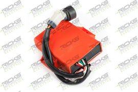 Ricks Motorsport Electric CDI 27-15413 for motorcycle electrical system, showing the compact black ignition control module