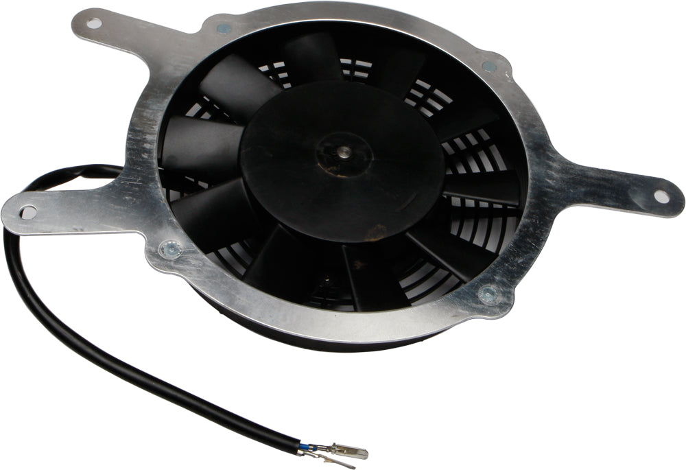 All Balls cooling fan for engine, model 22-01008, showing the black plastic fan blades and mounting hardware.
