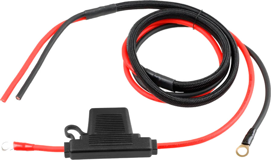 Cerwin-Vega RPM HD Amp Install Kit power and ground wires for audio system installation with detailed wiring components.