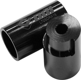 ODI Grips PWC grip adapter S-D 91-0341 for hand controls, showing black rubber grip with textured surface and metal mounting components.