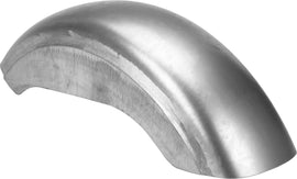 HardDrive raw bobbed rear fender for 04-up models, 8-inch wide, motorcycle body part with a sleek, custom look.