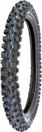IRC Tire Ve-39 front tire for Honda CRF250, 80/100-21 bias tire with 51M speed rating, shown on motorcycle wheel.