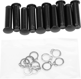 HardDrive pivot pin and clip for 2004-2019 XL models, black color, part number 820-1504, shown in the image.