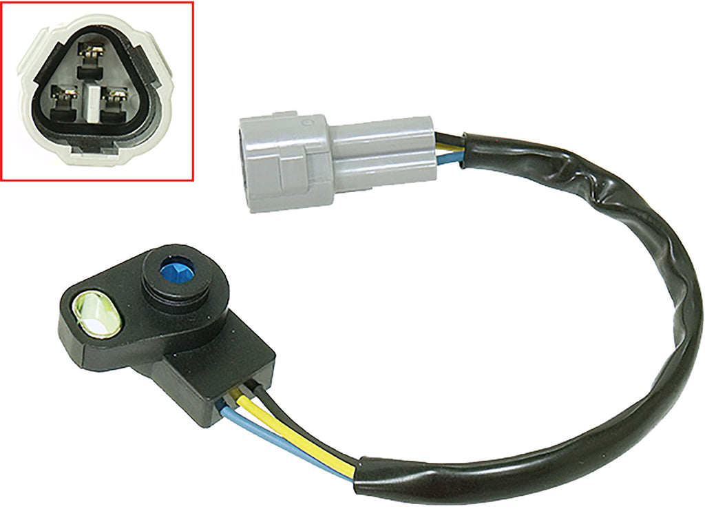 SP1 TPS sensor A/C electrical component with wiring connector, used in automotive throttle position sensing.