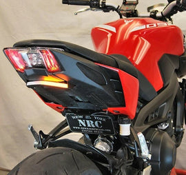 New Rage Cycles Fender Eliminator for Yamaha YZF, body kit with sleek design and mounting hardware visible in the image.