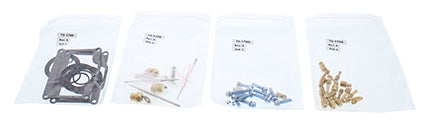 All Balls carburetor rebuild kit for fuel system, includes gaskets and components for intake and carburetor maintenance.