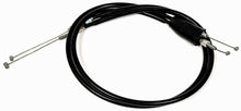 Load image into Gallery viewer, bbr throttle cables 80-9611, hydraulic control lines, with metal fittings and black outer sheath for motorcycle or vehicle throttle system