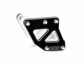 bbr Bbr Chain Guide Hon 80-9342BK drive component, black metal chain guide for Honda motorcycle engine parts.