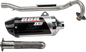 bbR D3 Exhaust System for Yamaha 80-3142, showcasing the sleek metal design and mounting components.