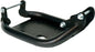 Black bbr aluminum frame cradle with sleek design, showcasing sturdy construction and minimalist style.