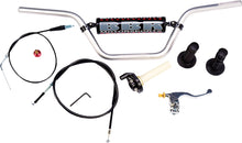 Load image into Gallery viewer, bbR Black H-Bar Kit 80-9602BK featuring a sturdy black metal bar with detailed branding and secure assembly components.