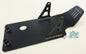 Black bbr Skid Plate 80-9120BK for off-road vehicle protection, shown mounted on vehicle chassis in the image.