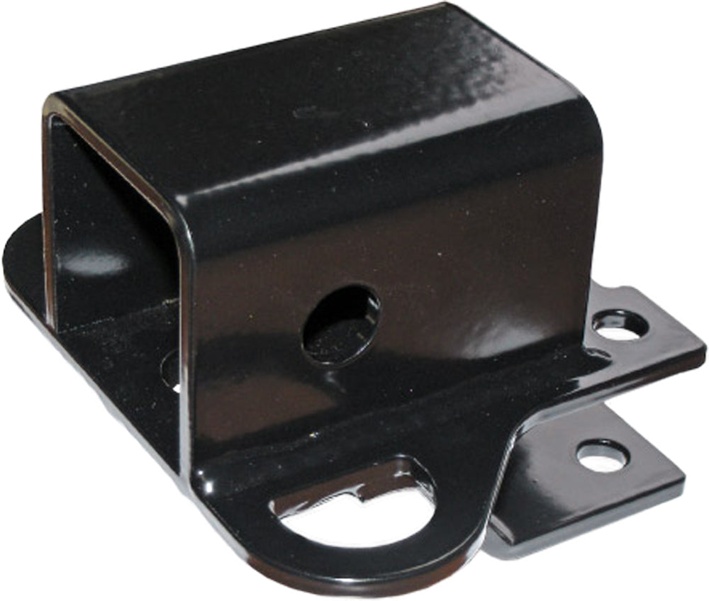 KFI Products Receiver Hitch Rincon trailer hitch for towing, showing the black metal receiver installed on a vehicle.