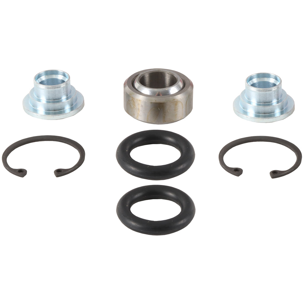 All Balls suspension shock bearing kit 22-10020 with metal bearings and rubber seals, designed for motorcycle suspension systems