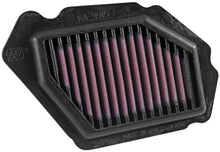Load image into Gallery viewer, K&amp;N Air Filter 749915, high-performance automotive air filter with pleated cotton media and black rubber frame.