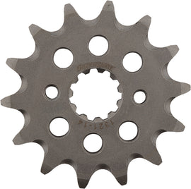 Supersprox steel front CS sprocket 14-tooth for 520 chain, with a durable metallic finish and gear teeth visible.