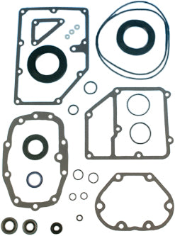 James Gasket 5-speed transmission gasket kit with oil pan seal, includes gaskets and seals for transmission repair.
