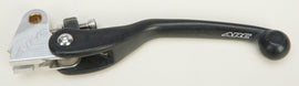 ARC Clutch Lever Composite 56-00107C for motorcycle, showing the black and silver composite lever with mounting hardware.