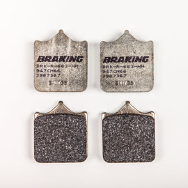 High-performance Braking Brake Pad Set Sintered 31-947C by Braking, showing two durable brake pads for vehicle braking systems.