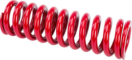 Pro-Wheel Crf50 heavy-duty spring suspension component for off-road bikes, shown in black with coil spring design.