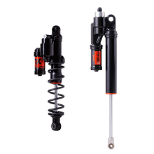 Load image into Gallery viewer, Fox Factory Series rear shock kit with 1.5 Zero Qs3 and Rt 1.5 Zero Qse suspension components, shown in the image.
