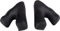Fly Racing Rayce helmet cheek pad in black, 35mm thickness, designed for a secure fit and comfort during riding.