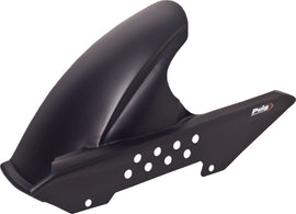 PUIG black rear tire hugger for Kawasaki Z 750S motorcycle, designed to protect the rear wheel and enhance bike appearance.