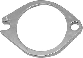 HardDrive intake manifold flange front for Evo Bt/Xl, shown in black metal with mounting holes and gasket surfaces.