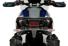 Charger l'image dans la galerie, Black Fender Eliminator Kit for BMW motorcycle by PUIG, designed to streamline the body and enhance the bike's rear appearance.