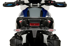 Black Fender Eliminator Kit for BMW motorcycle by PUIG, designed to streamline the body and enhance the bike's rear appearance.