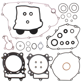 Vertex Complete Gasket Set with Oil Seals, includes multiple gaskets and seals for engine repairs, shown in the image.