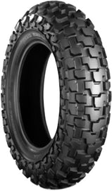 Bridgestone Trail Wing Tw34 rear motorcycle tire 180/80-14 bias ply with tread pattern and sidewall details.