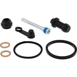 All Balls rear caliper rebuild kit 42834-04 for motorcycle brakes, includes components for brake caliper maintenance.