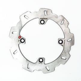 Rear Braking Rotor by Braking, model 32-2225, showing the circular metal disc with ventilation holes for brake cooling.
