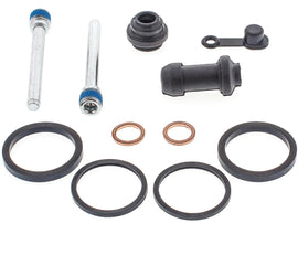 All Balls brake caliper rebuild kit 21-83004 with brake components and seals for compatible motorcycle brake calipers.