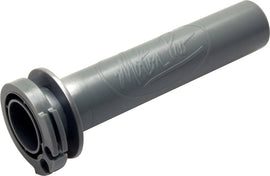 Motion Pro Titan Throttle Tube 70-11195 for motorcycle throttle assembly, showing the metal tube with textured grip surface.