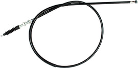 Motion Pro black vinyl clutch cable 70-3038 with metal fittings, designed for motorcycle hydraulic control systems.