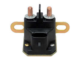 SP1 electrical starter solenoid model 12-2957 showing metal terminals and black plastic housing.