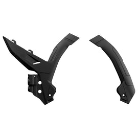 Polisport Plastics KTM black frame protector for motorcycles, showing durable plastic guard on bike frame.