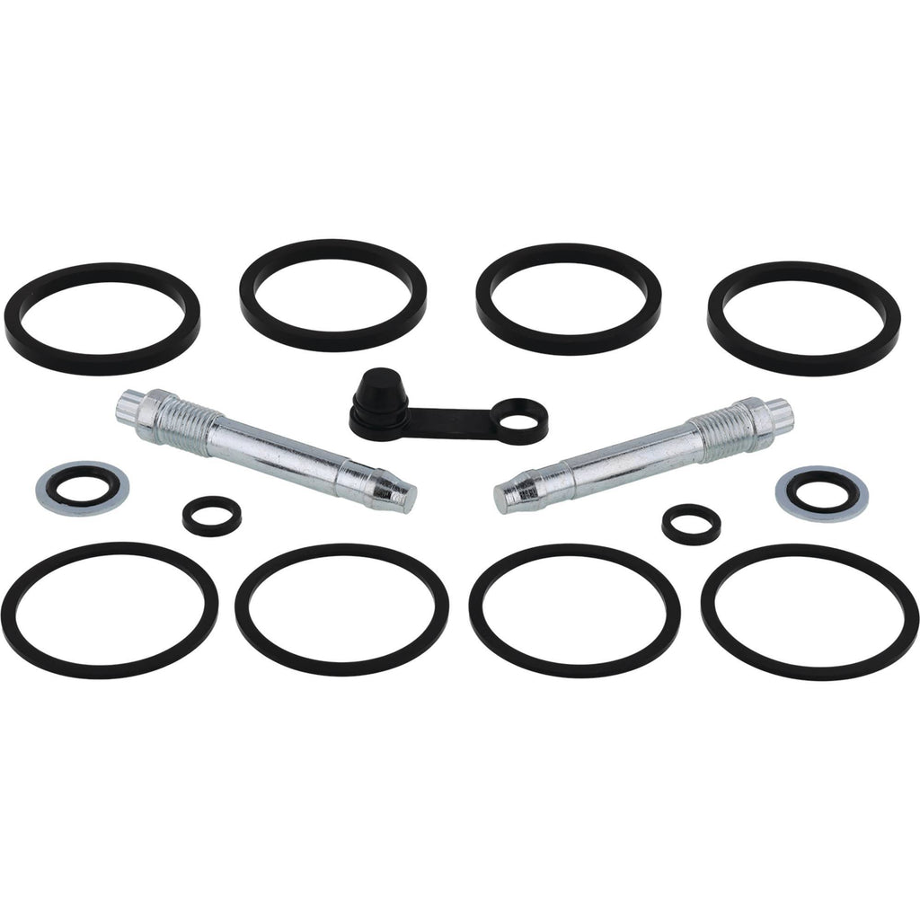 All Balls brake caliper rebuild kit 44315-00a for front or rear calipers, includes components for brake system maintenance.