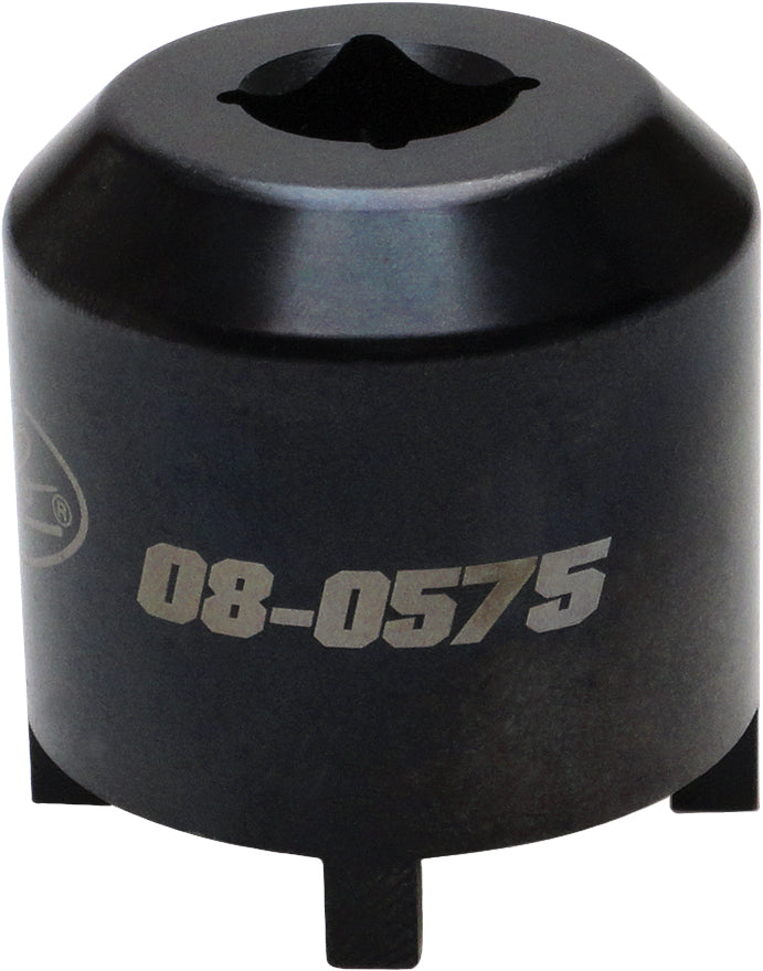 Motion Pro spanner nut socket for Suzuki, tool for removing and installing nuts, shown in a close-up image.