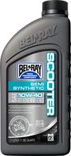 Load image into Gallery viewer, Bel-Ray Scooter Semi-Syn Engine Oil 10W40 in 1-liter container, ideal for scooter engine lubrication and maintenance.