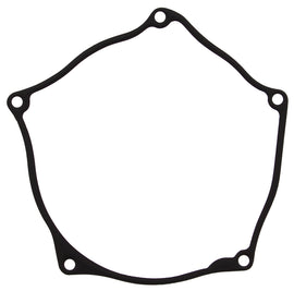Vertex clutch cover gasket for motorcycle engine, showing the gasket's detailed shape and material for sealing clutch cover.